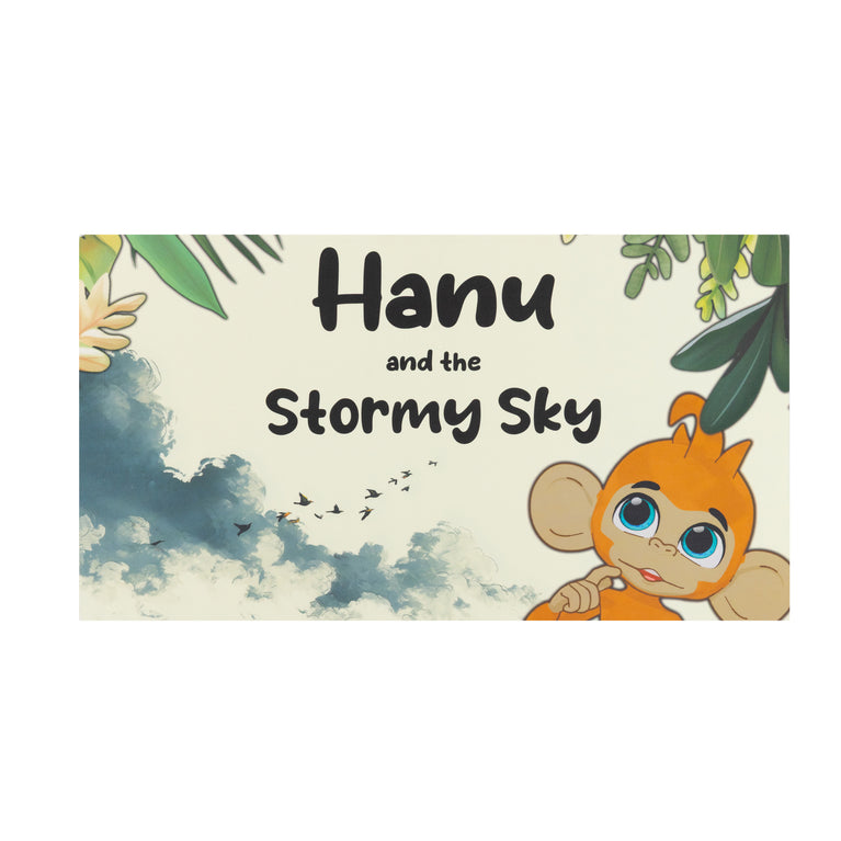 Hanu and the Stormy Sky Yoga Mat & Storybook Set